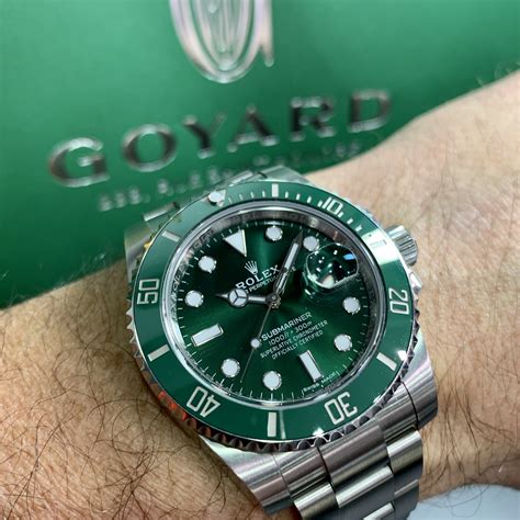 rolex submariner 41mm green bezel.